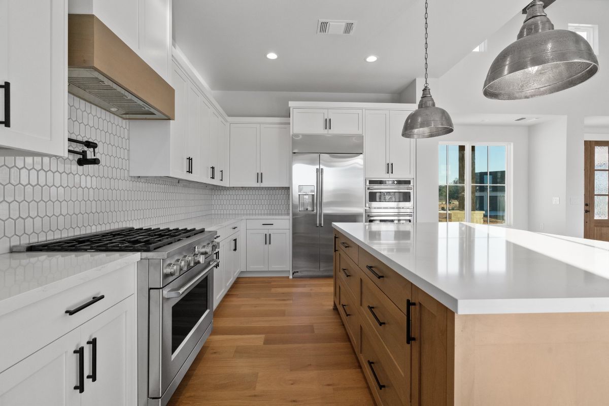 Kitchen view of a Southerly Homes. 