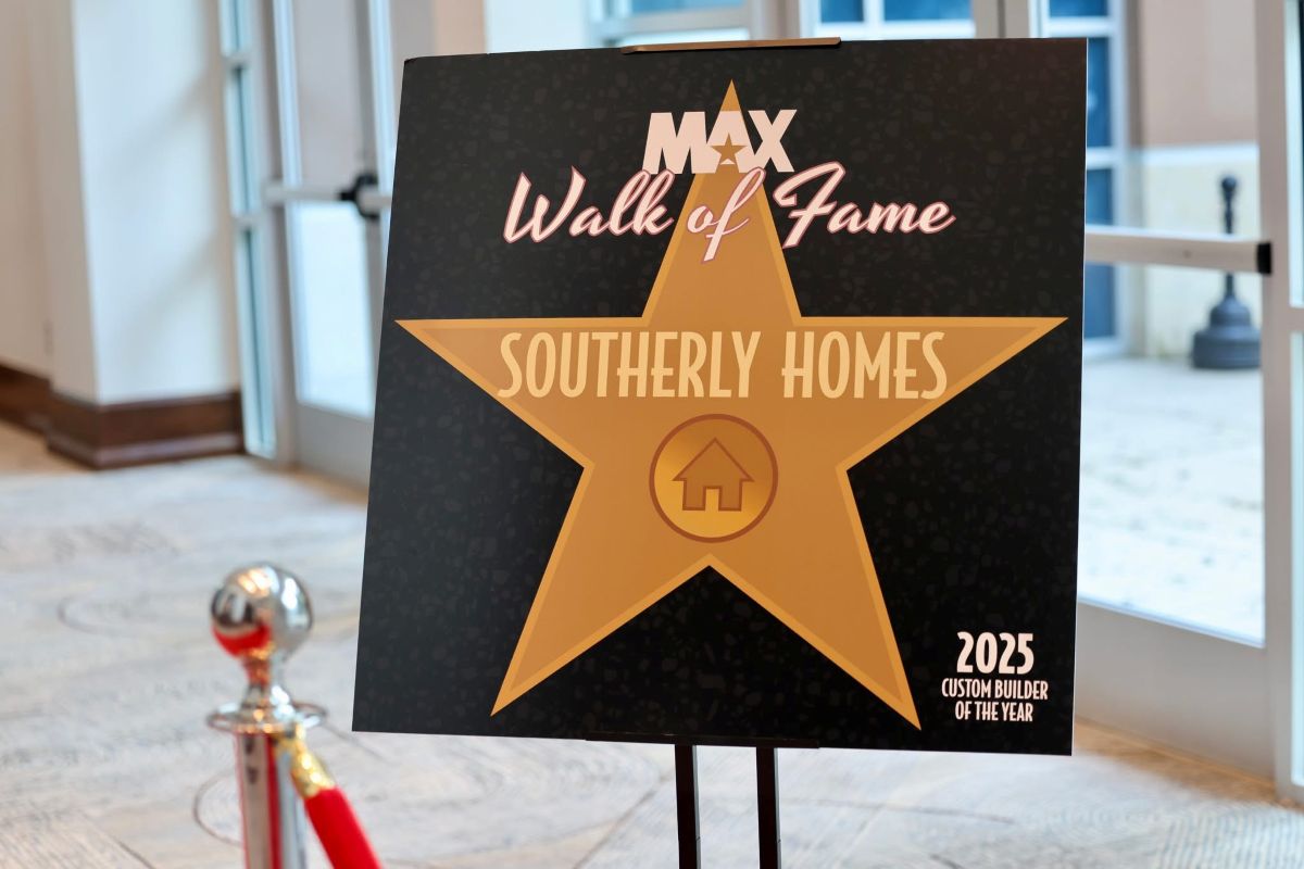 Southerly Homes banner at 2026 MAX Awards